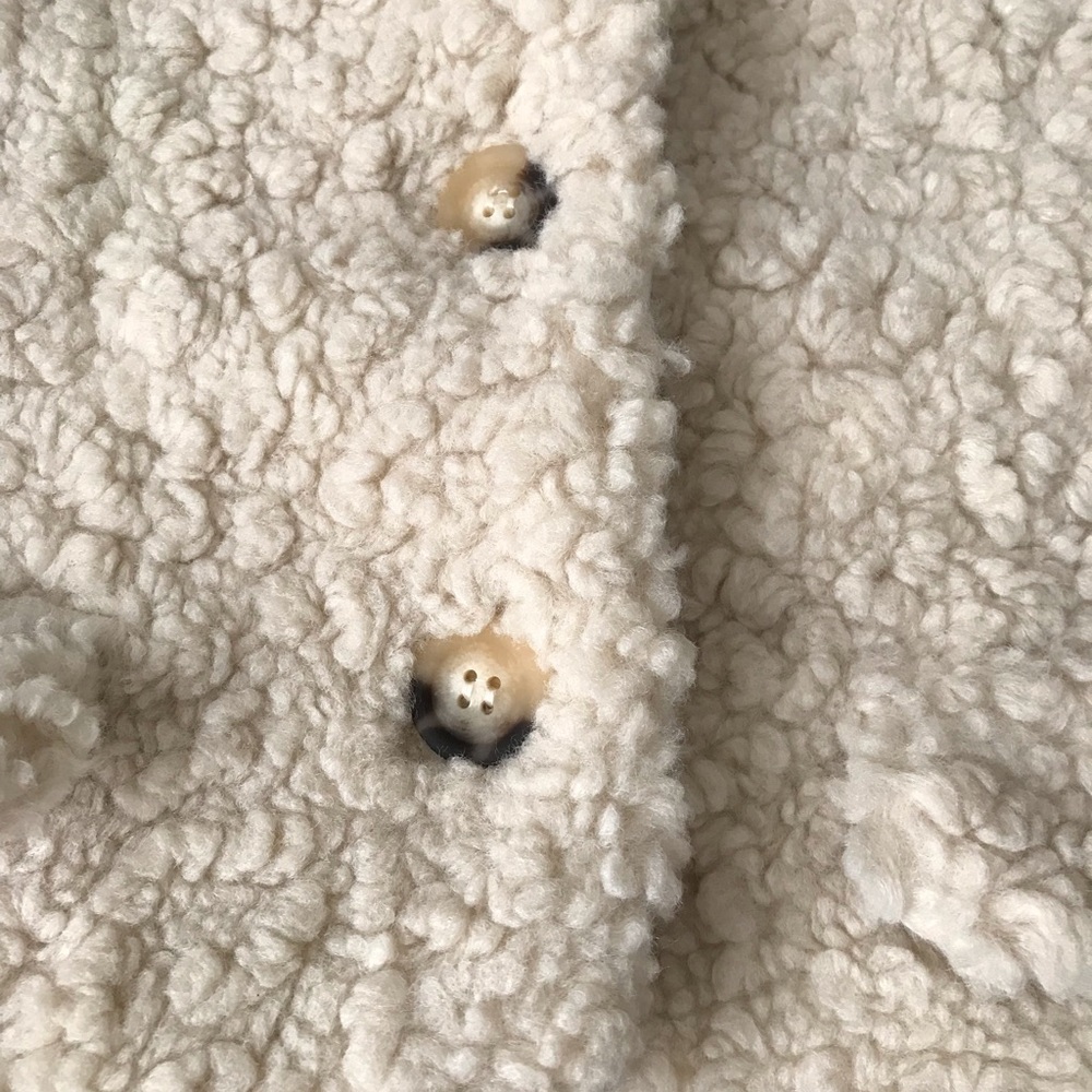 Sherpa Collared Button Down Jacket - image 3